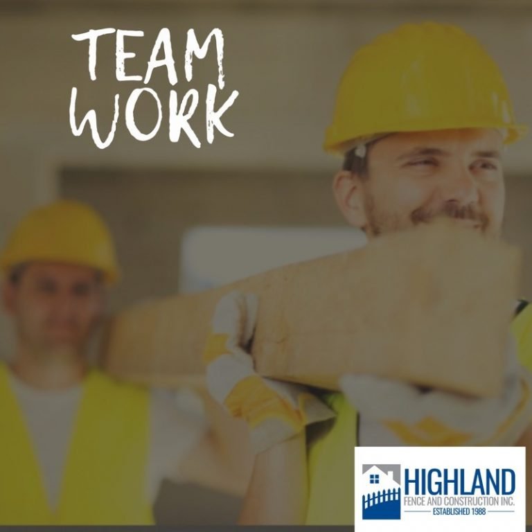 The Highland Fence team